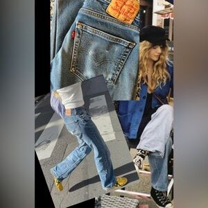 #44 Perfectly Broke In Levi’s 511 Straight Leg Jeans Classic Wash Denim